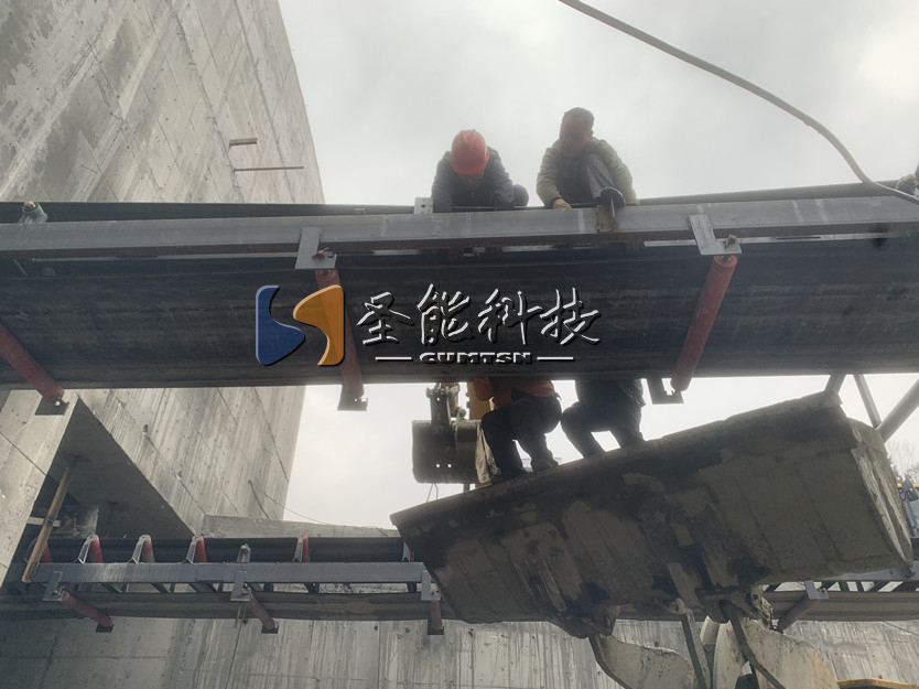 四川廣元旺蒼縣礦業(yè)電子皮帶秤項目